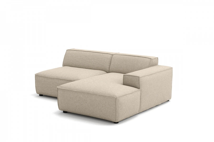 Model MODULARIS NB (niski bok) - Modularis NB sofa 1,5 osobowa + longchair prawy